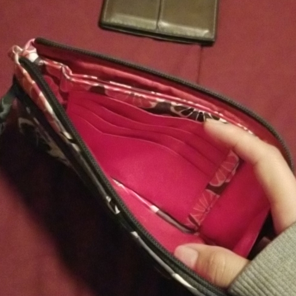 Vera Bradley wristlet wallet clutch - Picture 4 of 6